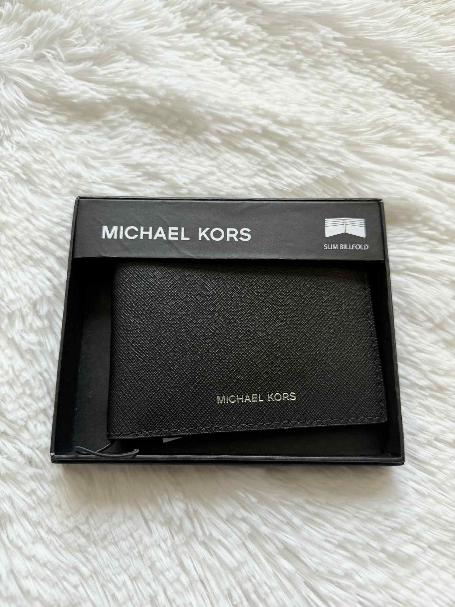 Michael Kors Men’s Bifold Wallet (Black / MK Brand new in box
